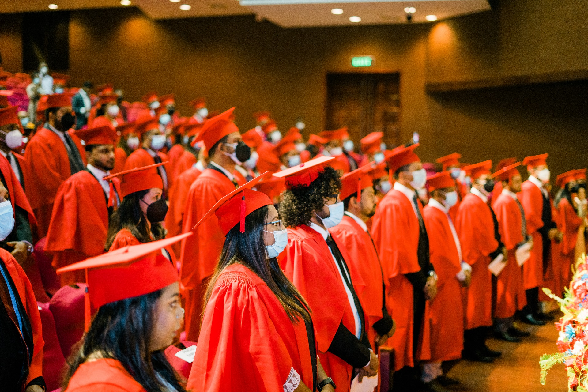 Kensley Graduate school graduation